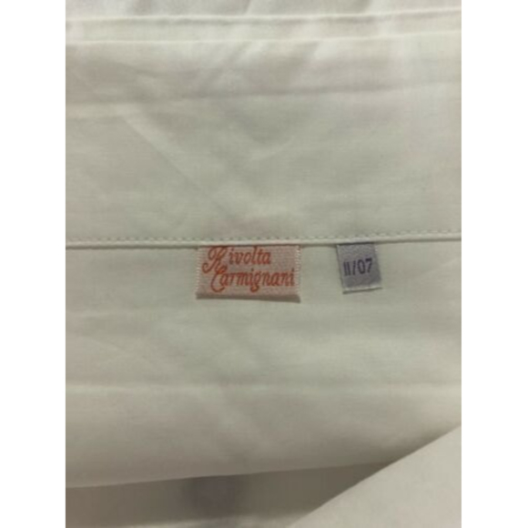 Rivolta Carmignani Embroidered Top Sheet White Italy Made 229CMx234CM - Picture 6 of 8